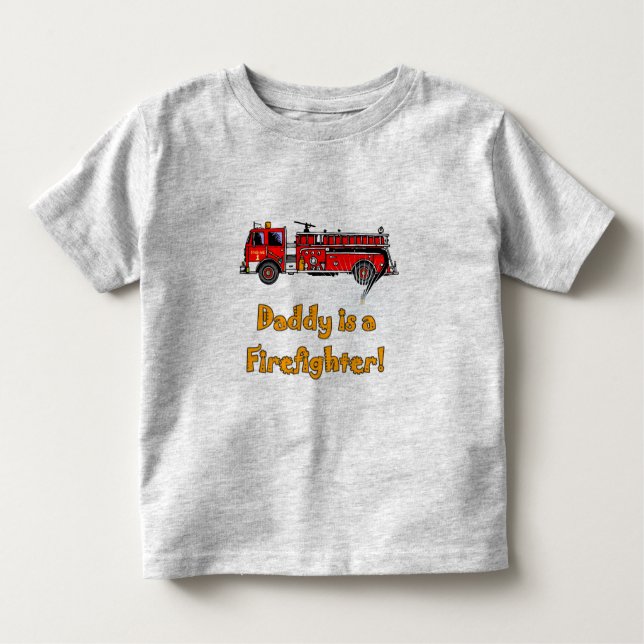 Camisetas y regalos del bombero del papá del coche (Anverso)