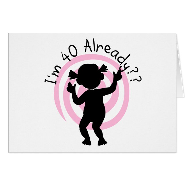 Camisetas y regalos del bucle temporal 40 ya (Anverso (Horizontal))