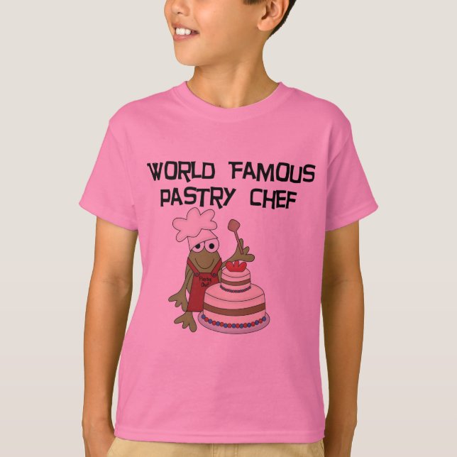 Camisetas y regalos del chef de repostería de la (Anverso)