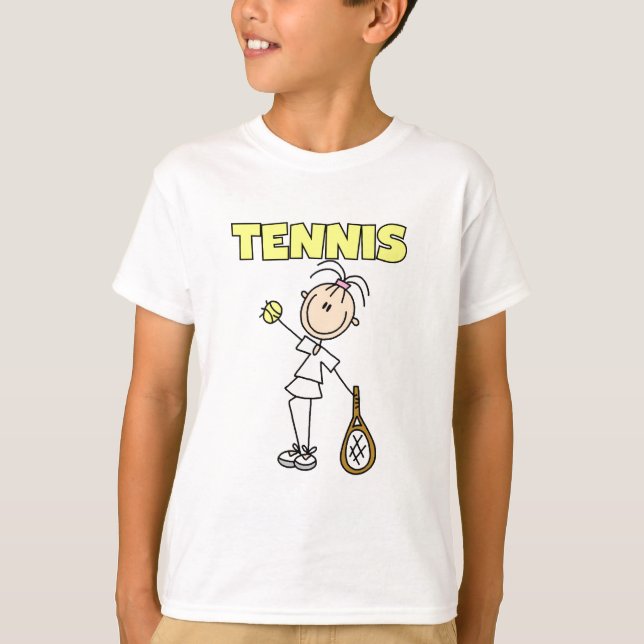 Camisetas y regalos del chica del TENIS (Anverso)