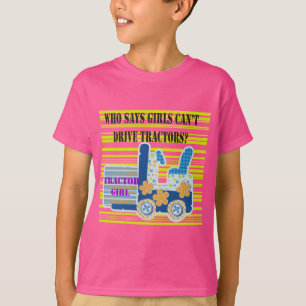 Camisetas y regalos del chica del tractor