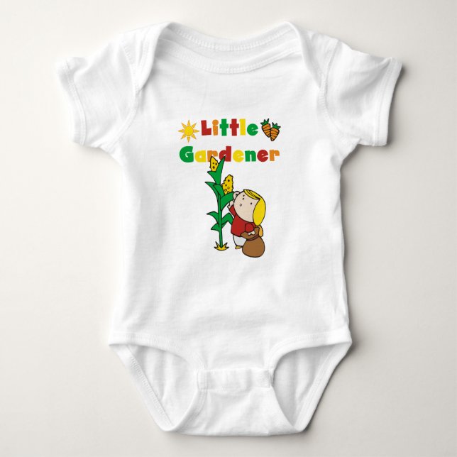 Camisetas y regalos del chica Little Gardener (Anverso)