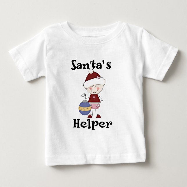 Camisetas y regalos del chica Santa (Anverso)