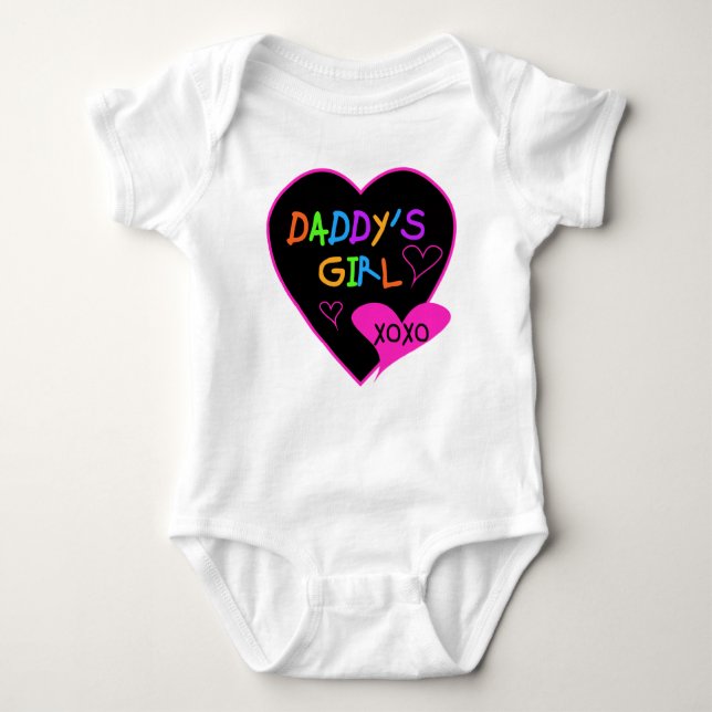 Camisetas y regalos del Chica T de Heart Daddy (Anverso)