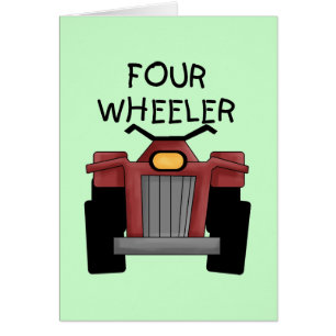 Camisetas y regalos del coche de cuatro ruedas