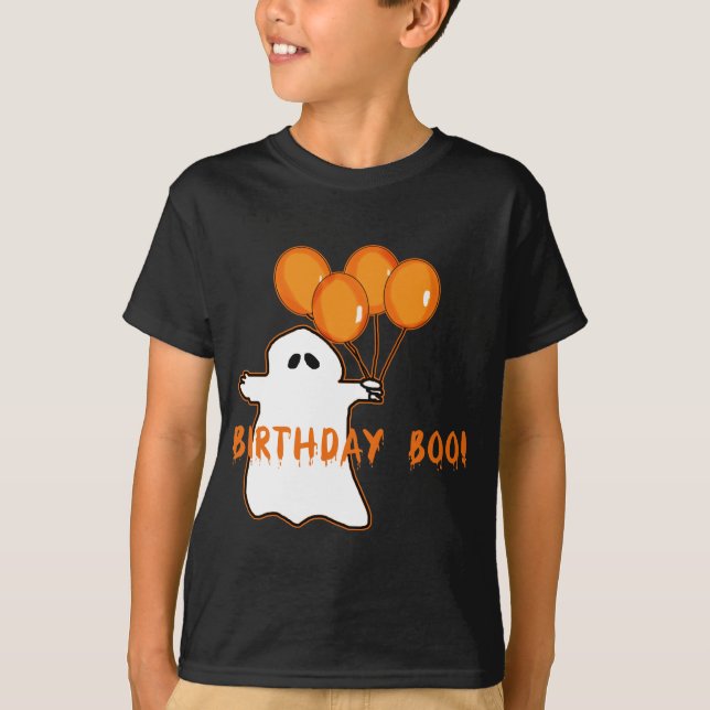 Camisetas y regalos del cumpleaños de Halloween (Anverso)