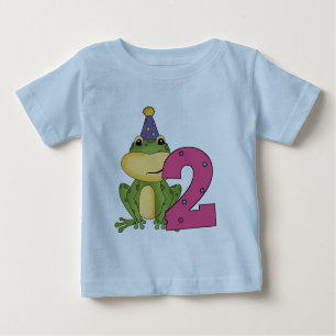 Camisetas y regalos del cumpleaños de la rana del