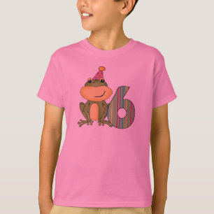 Camisetas y regalos del cumpleaños de la rana del