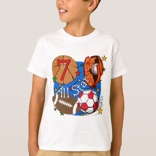 Camisetas y regalos del cumpleaños de los deportes