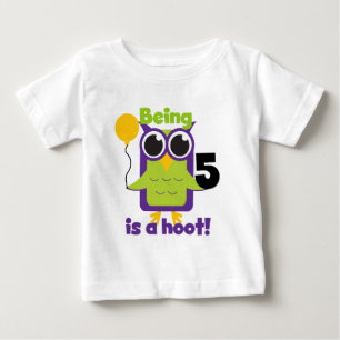 Camisetas y regalos del cumpleaños del búho de