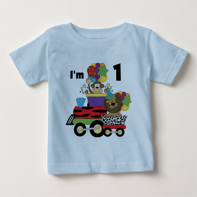 Camisetas y regalos del cumpleaños del tren de la (Anverso)