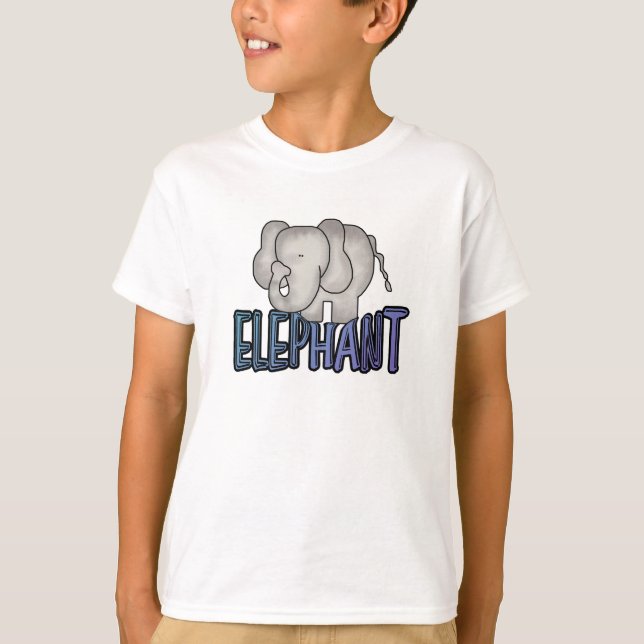 Camisetas y regalos del elefante (Anverso)