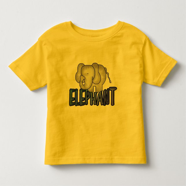 Camisetas y regalos del elefante (Anverso)