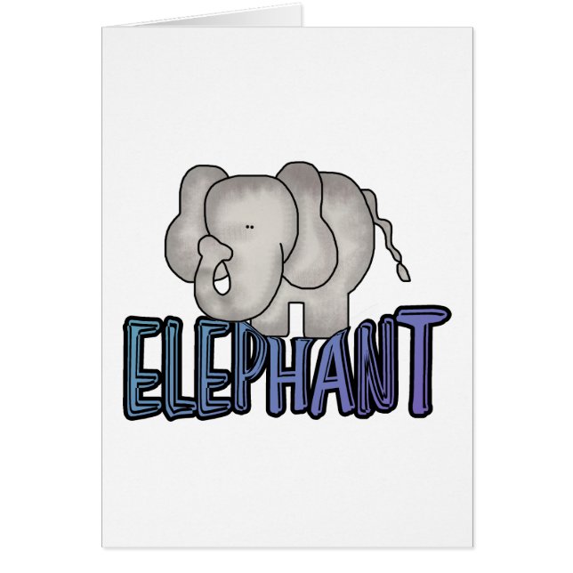 Camisetas y regalos del elefante (Frente)