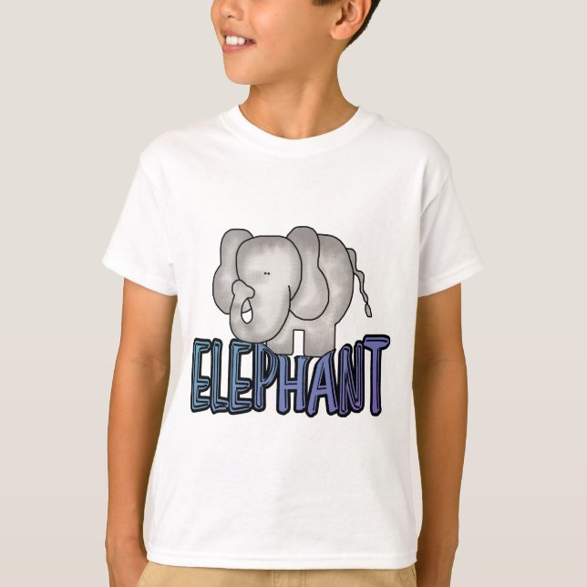 Camisetas y regalos del elefante (Anverso)