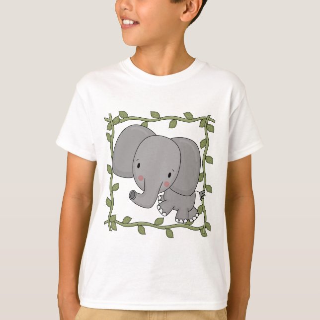 Camisetas y regalos del elefante del bebé (Anverso)