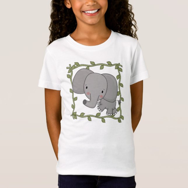 Camisetas y regalos del elefante del bebé (Anverso)