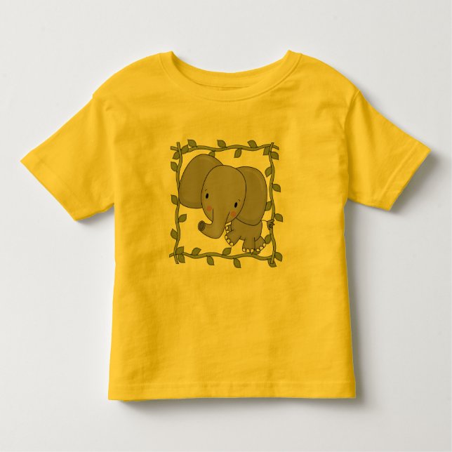 Camisetas y regalos del elefante del bebé (Anverso)