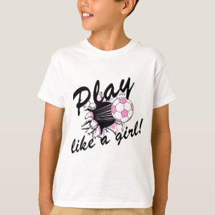 Camisetas y regalos del fútbol de las muchachas
