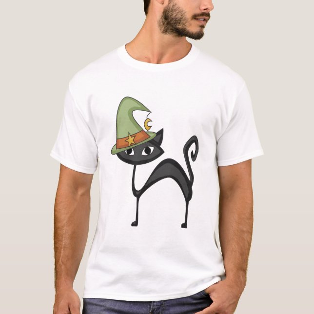 Camisetas y regalos del gato de Halloween (Anverso)