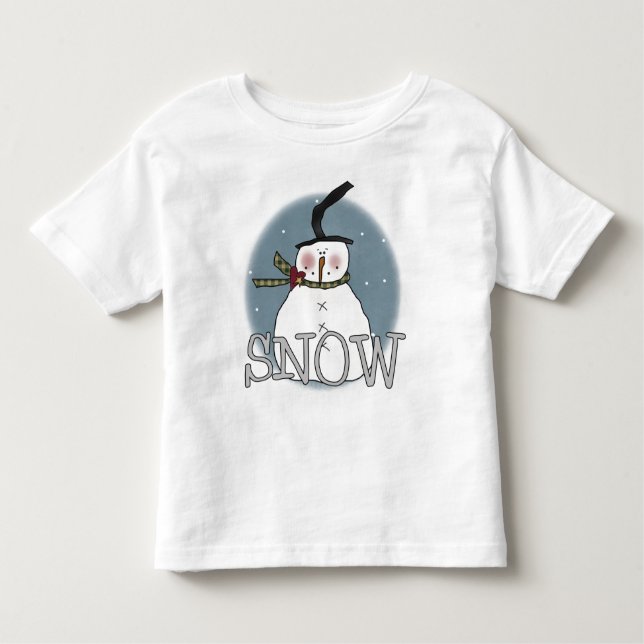 Camisetas y regalos del Gorra Stovepipe Snowman (Anverso)
