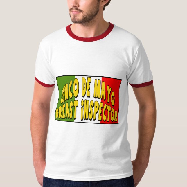 Camisetas y regalos del inspector del pecho de (Anverso)