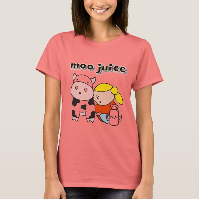 Camisetas y regalos del jugo del MOO (Anverso)