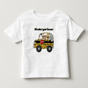 Camisetas y regalos del Kindergartener del autobú