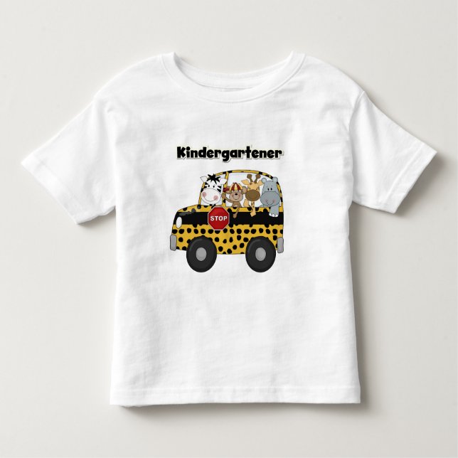 Camisetas y regalos del Kindergartener del autobús (Anverso)