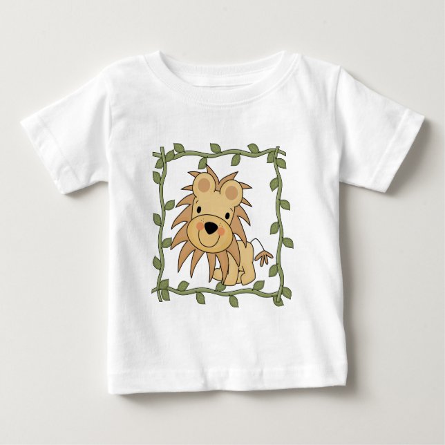 Camisetas y regalos del león del bebé (Anverso)