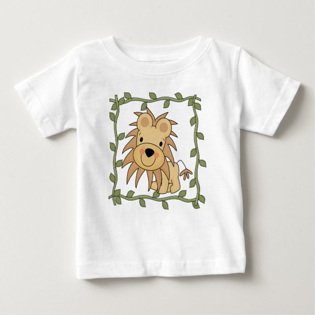 Camisetas y regalos del león del bebé (Anverso)