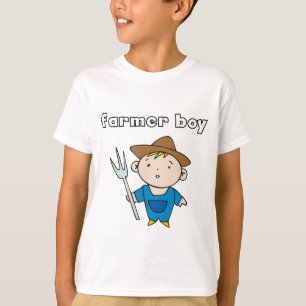 Camisetas y regalos del muchacho del granjero