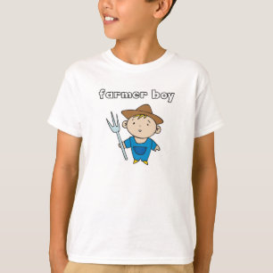 Camisetas y regalos del muchacho del granjero