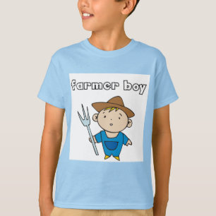 Camisetas y regalos del muchacho del granjero