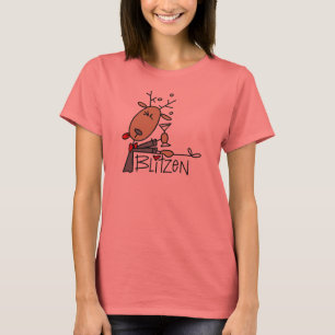 Camisetas y regalos del navidad del reno de