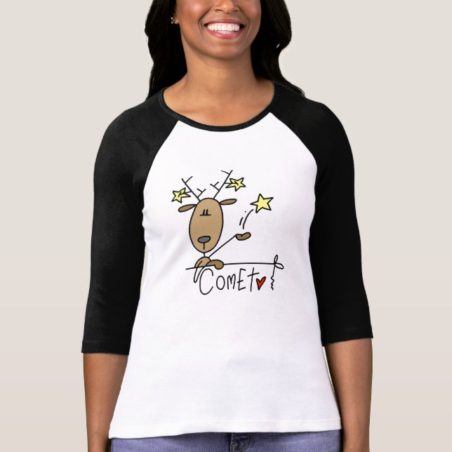 Camisetas y regalos del navidad del reno del (Anverso)