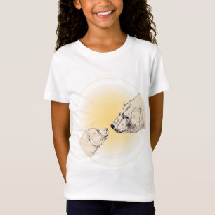 Camisetas y regalos del oso del bebé del chica de