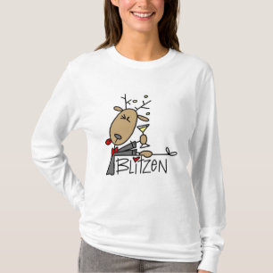 Camisetas y regalos del reno de Blitzen
