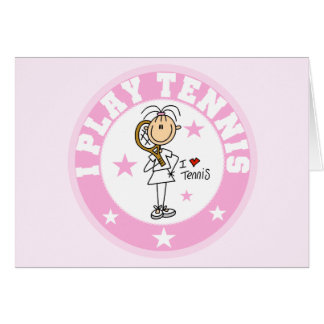 Camisetas y regalos del tenis del juego del chica