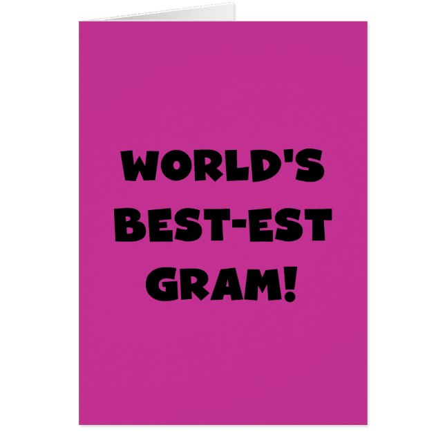 Camisetas y regalos del texto del negro del gramo (Frente)