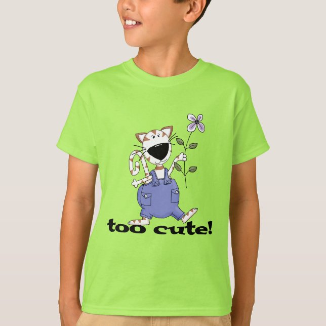 Camisetas y regalos demasiado lindos del gato del (Anverso)