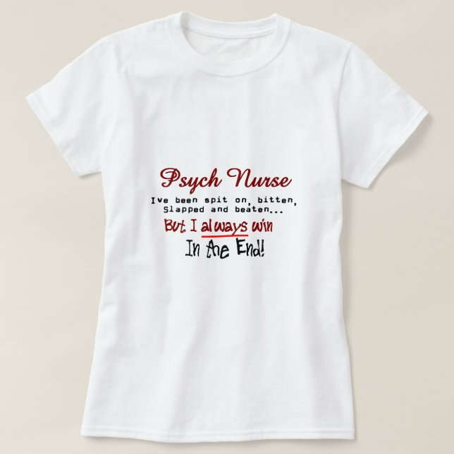 Camisetas y regalos divertidos de la enfermera de (Diseño del anverso)