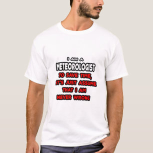 Camisetas y regalos divertidos de meteorólogo