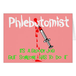 Camisetas y regalos divertidos de Phlebotomist