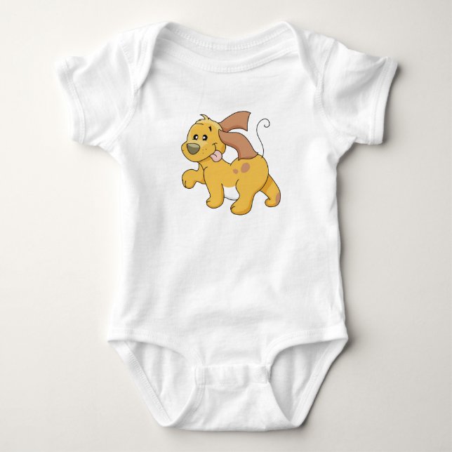 Camisetas y regalos felices de perro marrón (Anverso)