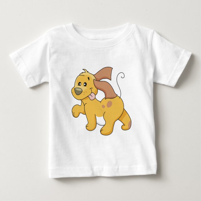 Camisetas y regalos felices del perro de Brown (Anverso)