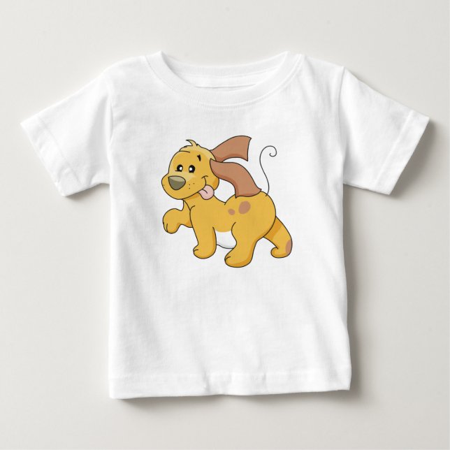 Camisetas y regalos felices del perro de Brown (Anverso)