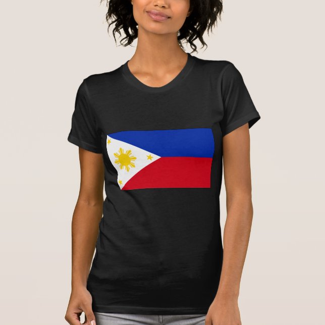 Camisetas y regalos filipinos de la bandera (Anverso)