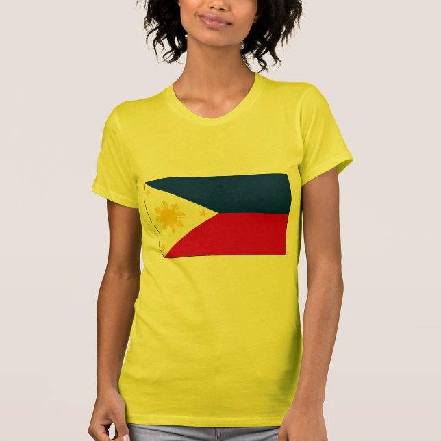 Camisetas y regalos filipinos de la bandera (Anverso)
