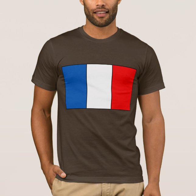 Camisetas y regalos franceses de la bandera (Anverso)